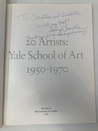 20 Artists: Yale School of Art 1950-1970