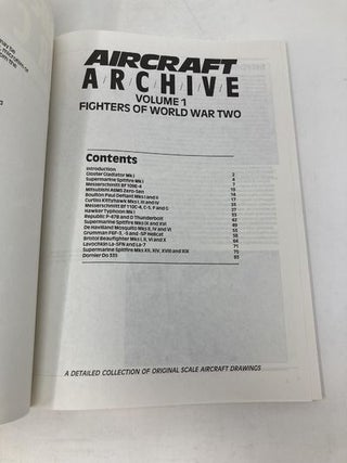 Fighters of World War II (Aircraft Archive) Volume 1