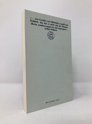 Goethe &uuml;ber das Mittelalter