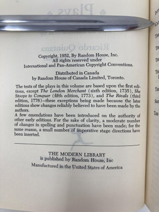 18th Century Plays