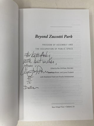 Beyond Zuccotti Park: Freedom of Assembly and the Occupation of Public Space