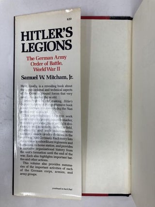 Hitler's Legions: The German Army Order Battle, World War II