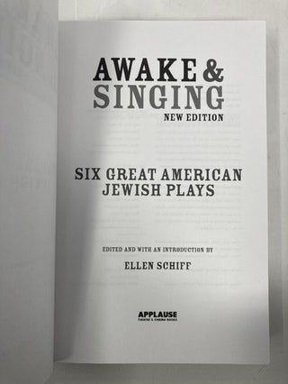 Awake & Singing: Six Great American Jewish Plays