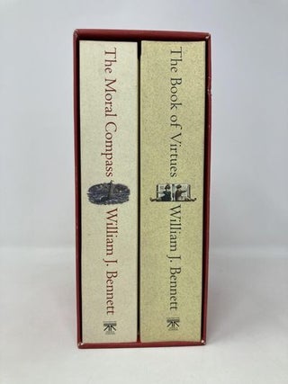 Item #184762 Virtues Collection-2 Vol. Boxed Set. William J. Bennett