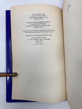 Faber Book of Letters