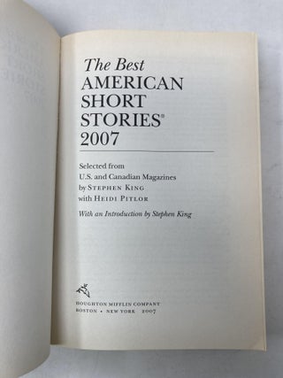 Best American Short Stories (2007)