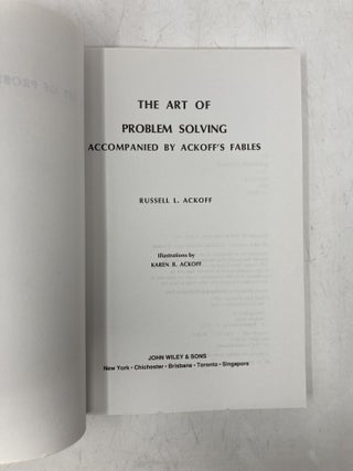 Art of Problem Solving: Accompanied by Ackoff's Fables (Revised)