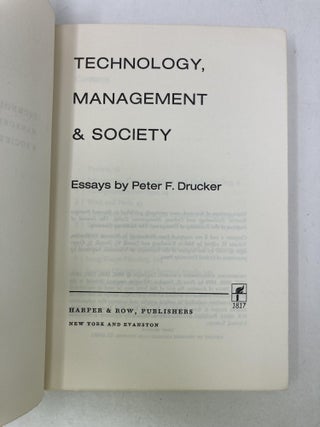 Technology, Management & Society