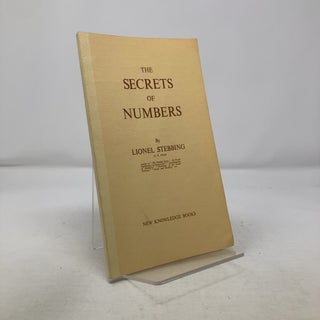 Item #313443 The Secrets of Numbers. Lionel Stebbing