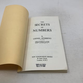 The Secrets of Numbers