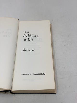 The Jewish Way of Life