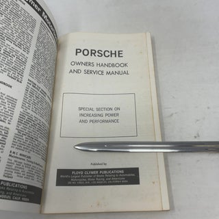 Porsche: Owners Handbook and Service Manual