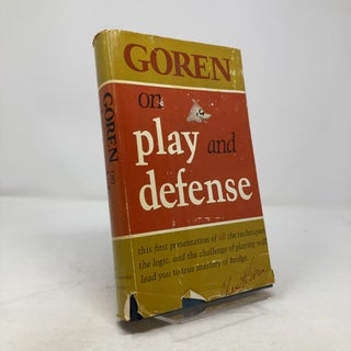 Item #333194 Goren on Play and Defense. Charles H. Goren