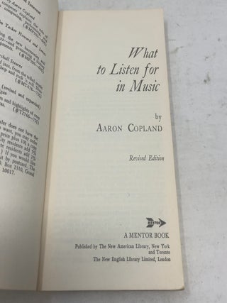 What To Listen For In Music