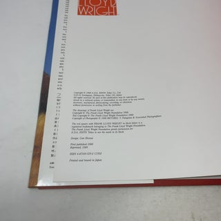 Frank Lloyd Wright Monograph, 1951-1959 Volume Eighth