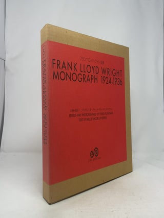 Item #334122 Frank Lloyd Wright Monograph 1924-1936 Volume Five. Yukio Futagawa Frank Lloyd Wright