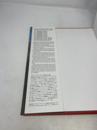 Frank Lloyd Wright Monograph 1924-1936 Volume Five