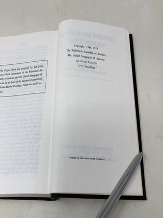 Sabbath and Festival Prayer Book