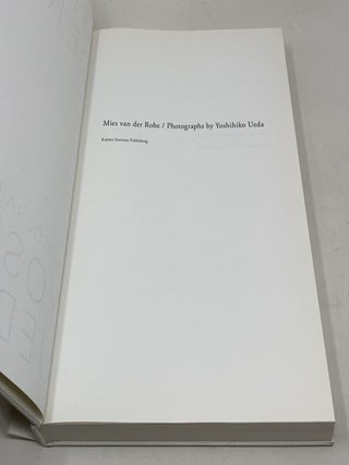 Yoshihiko Ueda: Mies Van Der Rohe / Photographs