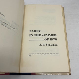 Early in the Summer of 1970