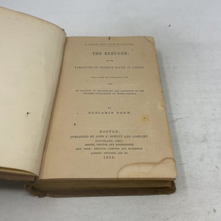 The Refugee - or the Narratives of Fugitive Slaves in Canada