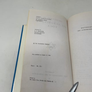 Dictionary of Sri Aurobindo's Yoga