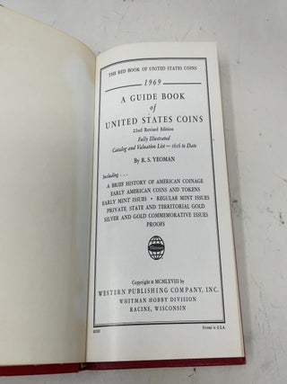 A Guide Book of United States Coins