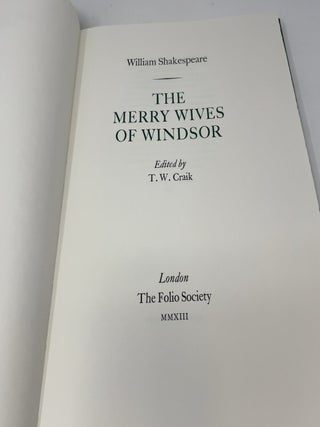 The Merry Wives of Windsor (The Folio Society Letterpress Shakespeare)