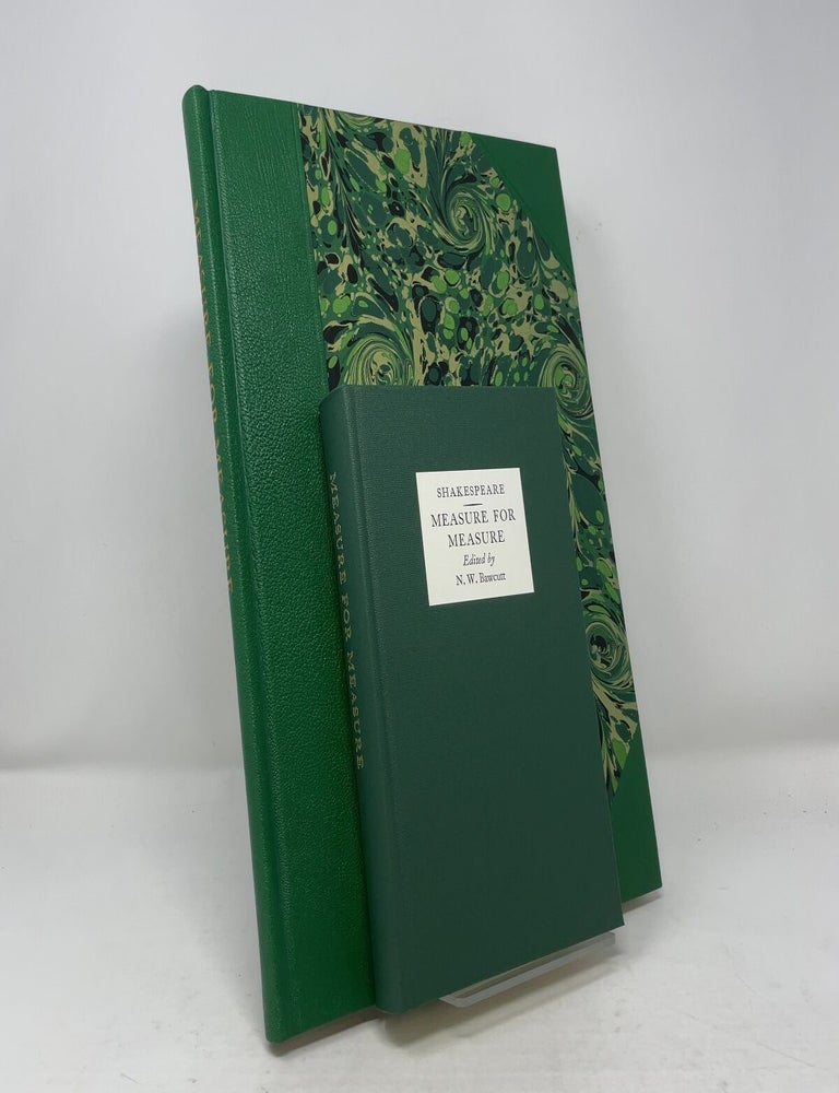 Item #361582 Measure For Measure (The Folio Society Letterpress Shakespeare). N. W. Bawcutt William Shakespeare.