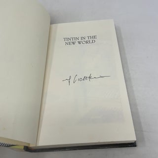 Tintin in the New World: A Romance (Signed by Roy Lichtenstein)
