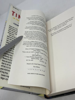 Tintin in the New World: A Romance (Signed by Roy Lichtenstein)