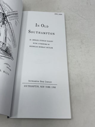 In Old Southampton