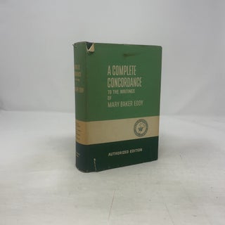 Item #376499 A Complete Concordance to the Writings of Mary Baker Eddy