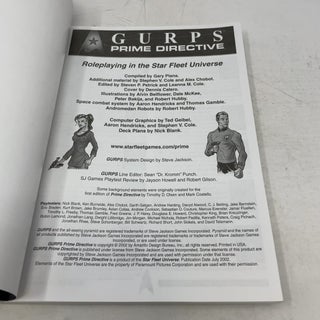GURPS Prime Directive Core Rulebook