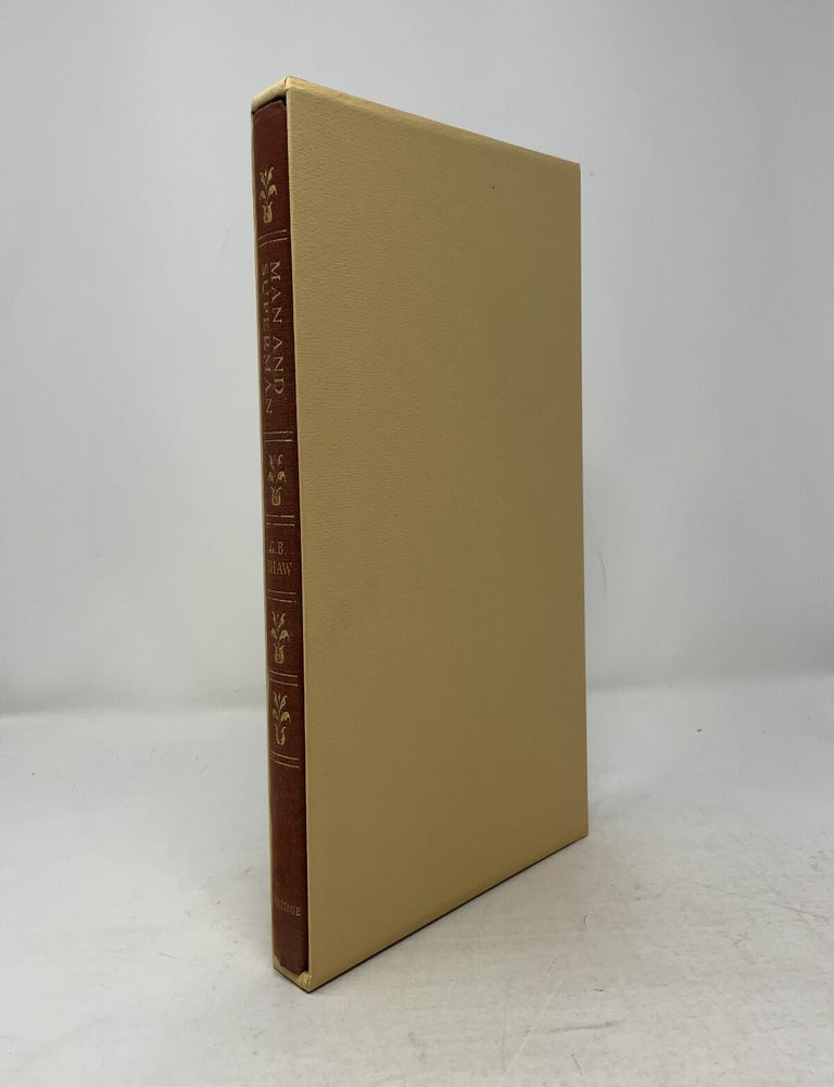 Item #381397 Man and Superman (Heritage Press). G B. Shaw.