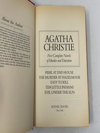 Five Complete Novels of Murder and Detection