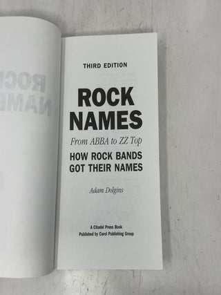 Rock Names Updated: From Abba to ZZ Top: How Rock Bands Got Their Names