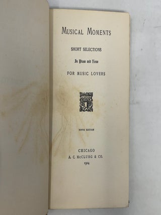 Musical Moments