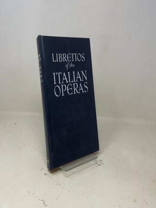 Liberattos of the Italian Operas Vol III