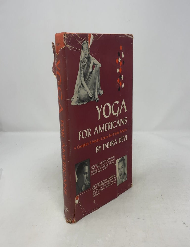 Item #405515 Yoga for Americans. Indra Devi.