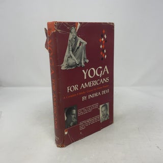 Item #405515 Yoga for Americans. Indra Devi