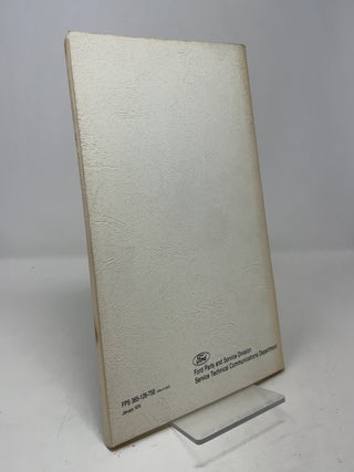1975 Car Shop Manual: Volume 5, Pre-delivery, Maintenance & Lubrication