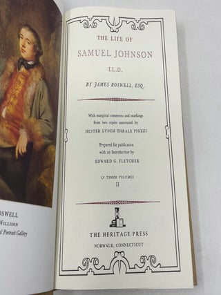 The Life of Samuel Johnson, LL.D.: Volume II