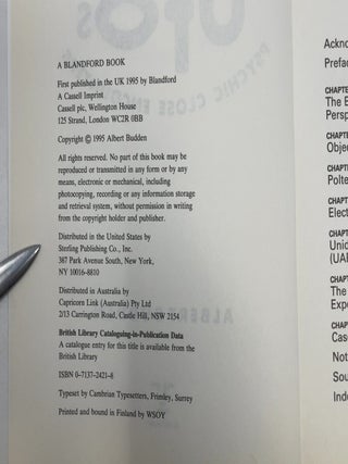 Ufos Psychic Close Encounters: The Electromagnetic Indictment