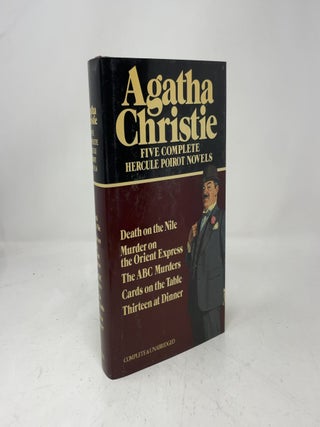Item #426180 Five Complete Hercule Poirot Novels. Agatha Christie