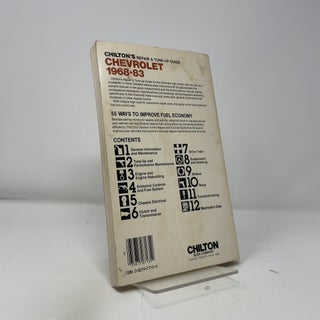 Chilton's Repair & Tune-Up Guide - Chevrolet 1968 to 1983