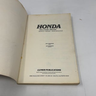 Honda 750cc Fours, 1969-1978