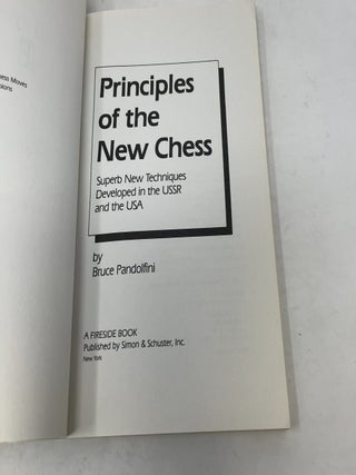 Principles of The New Chess