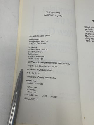 Principles of The New Chess