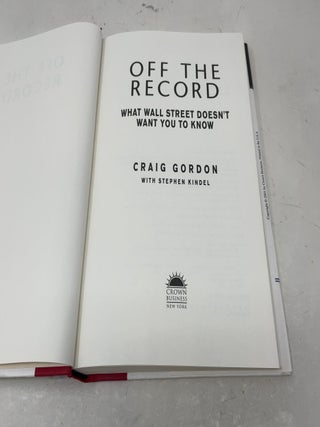 Off the Record